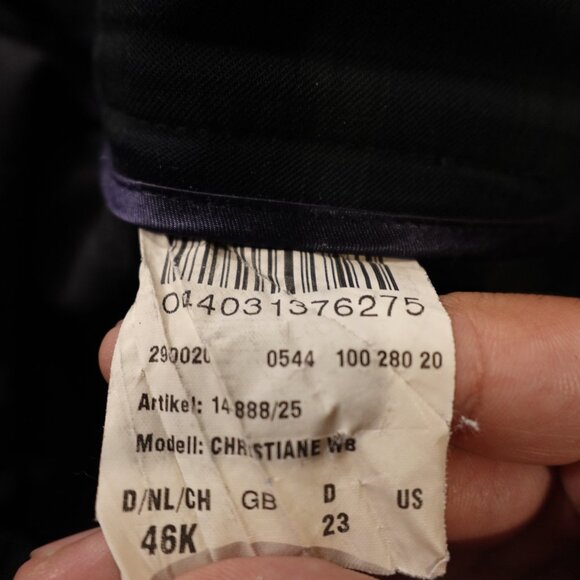 Raphaela by Brax Christiane W8 Pants Women’s 16 Short Blackwatch Plaid Wool - Picture 13 of 14